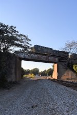 CSX 392 over waiting NS in Junction City